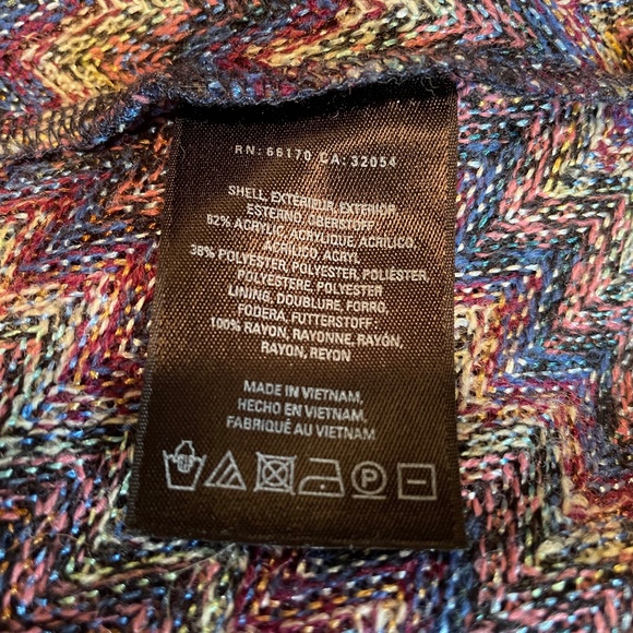 Anthropologie Maeve Westwater chevron stripe knit dress. Size large. - Picture 10 of 10